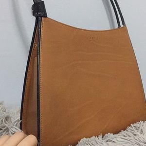 Kate spade brown vintage zippered handbag